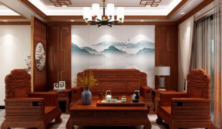 阜龙乡如何装饰中式风格客厅？